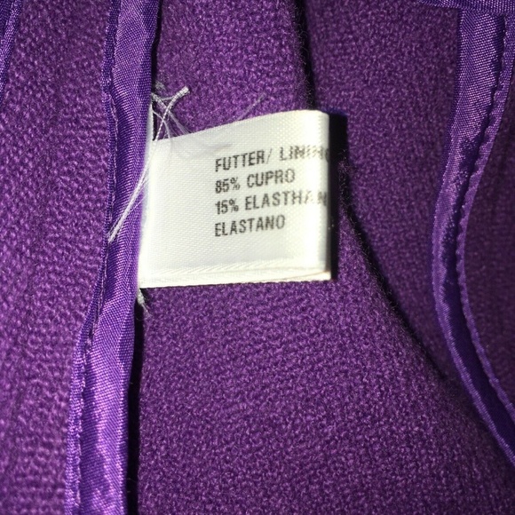 ESCADA Women’s Purple Designer Blazer 34 - Picture 2 of 8